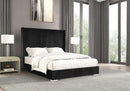 Cadwell E.King, Queen, & Full Bed White, Gray, & Black