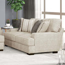ARDENFOLD Loveseat, Beige & Gray