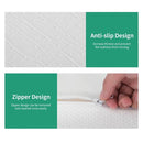 Forsythia 12" Queen Green Tea Gel Memory Foam