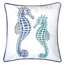 Lorrie Blue 20" X 20" Pillow, Blue