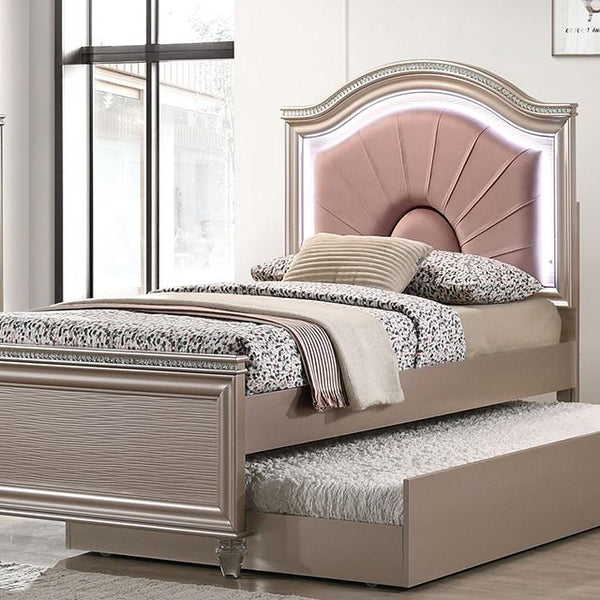 ALLIE Full Bed, Rose Gold