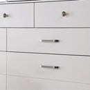 Brachium Queen Bedroom Set Silver