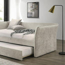 Yuri Twin Daybed w/ Trundle Beige
