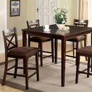 Weston I Espresso 5 Pc. Counter Ht. Table Set