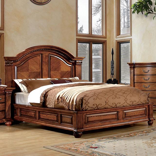 Bellagrand Antique Tobacco Oak Cal.King Bed image