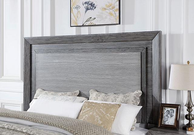 RAIDEN Queen Bed, Gray