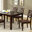 Weston II Espresso 7 Pc. Dining Table Set