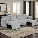 Denholme U-Sectional w/ Pull Out