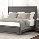 Crowthorne E.King & Queen Bed Grey & White