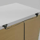 Emmeline 4 & 5 Piece Queen Bedroom Set Gray & White