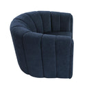 Delaney Swivel Chair Blue, Green, & White