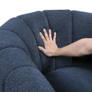 Delaney Swivel Chair Blue, Green, & White