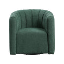 Delaney Swivel Chair Blue, Green, & White