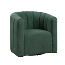 Delaney Swivel Chair Blue, Green, & White