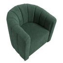 Delaney Swivel Chair Blue, Green, & White