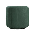Delaney Swivel Chair Blue, Green, & White