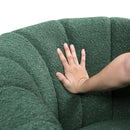 Delaney Swivel Chair Blue, Green, & White