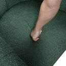 Delaney Swivel Chair Blue, Green, & White