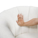 Delaney Swivel Chair Blue, Green, & White