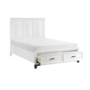 Garretson 4 & 5 Piece Bed Set White