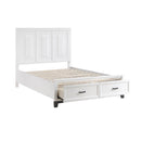 Garretson 4 & 5 Piece Bed Set White