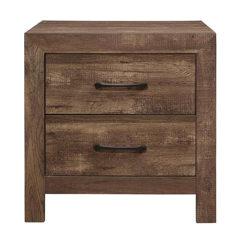 Corbin 4 & 5 Piece Twin Bed Set Oak