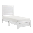 Corbin Queen & Twin Bed Set White