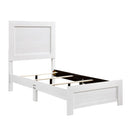 Corbin Queen & Twin Bed Set White