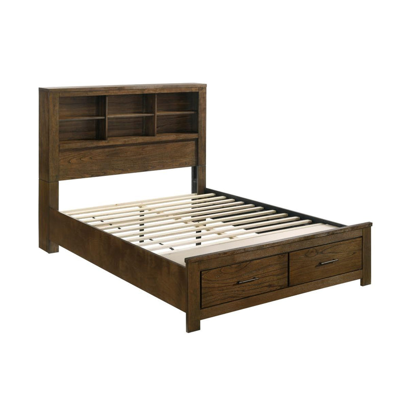 Sullivan Queen Platform Bed with Footboard