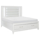 Tamsin Bed Set White & Gray