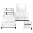 Davi 4 and 5 Piece Twin Bed Set image
