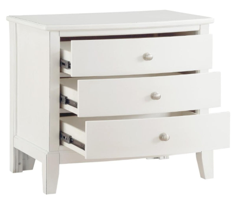 Homelegance Cotterill Nightstand in Antique White 1730WW-4