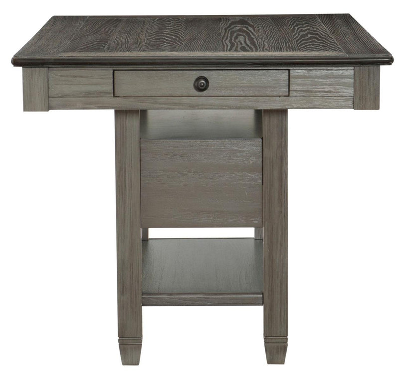 Homelegance Granby Counter Height Dining Table in Coffee and Antique Gray 5627GY-36*