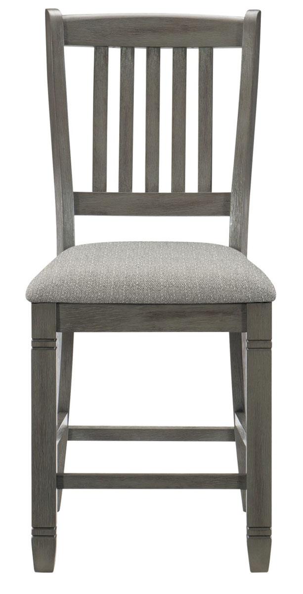 Homelegance Granby Counter Height Chair in Antique Gray (Set of 2) 5627GY-24