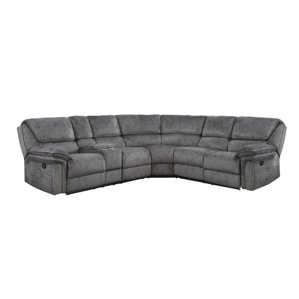9913*32LCN2R - (3)3-Piece Reclining Sectional with Left Console image
