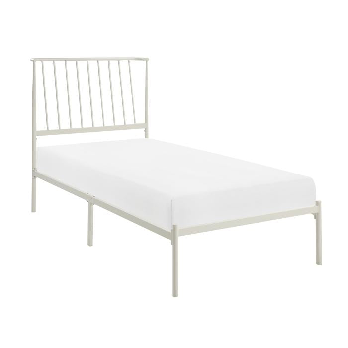 1630WHT-1-Youth Twin Platform Bed