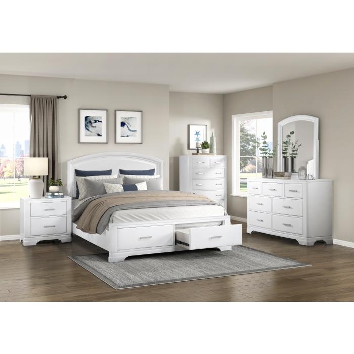 1520WHK-1CK-Bedroom (3) California King Platform Bed with Footboard Storage