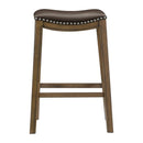 5682BRW-29 - 29 Pub Height Stool, Brown
