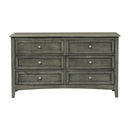 Garcia 6 Drawer Dresser in Gray 2046-5