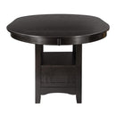 Junipero Round / Oval Counter Height Table with Storage Base