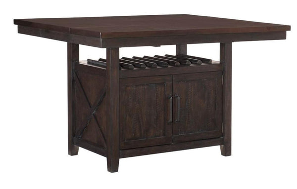 Oxton Counter Height Table in Dark Cherry 5655-36