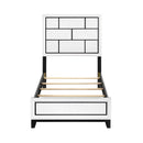 1645WHT-1-Youth (2) Twin Bed