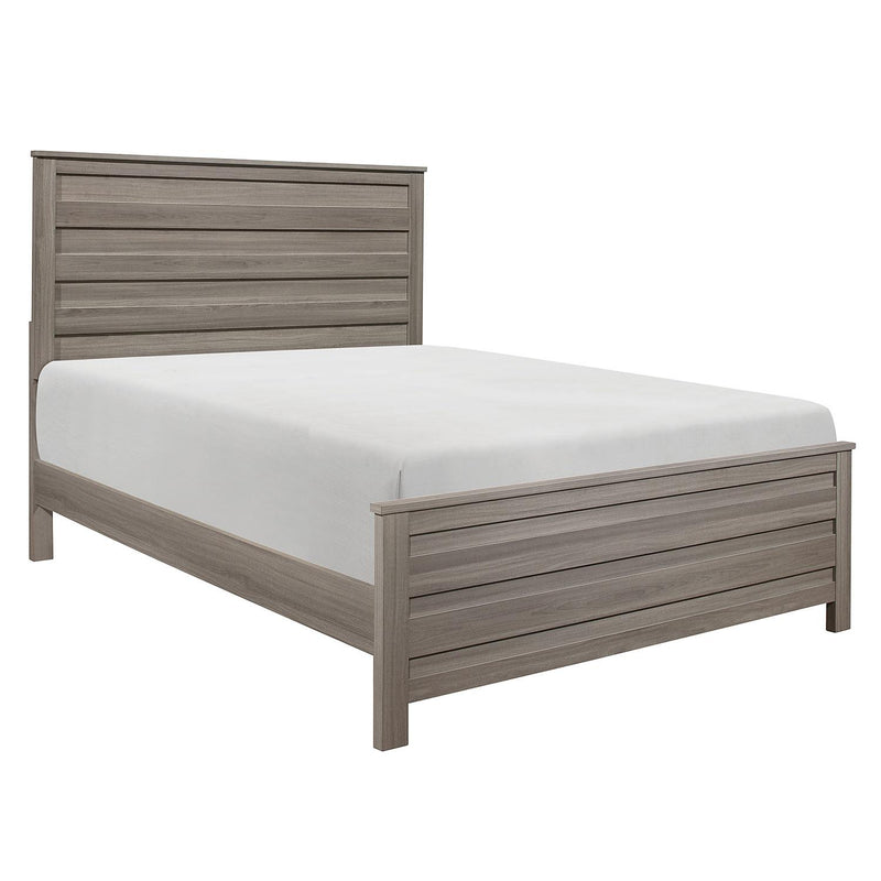 Waldorf King Panel Bed in Dark Gray 1902K-1EK