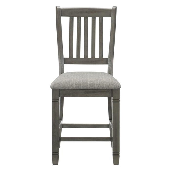 Granby Counter Height Chair in Antique Gray (Set of 2) 5627GY-24