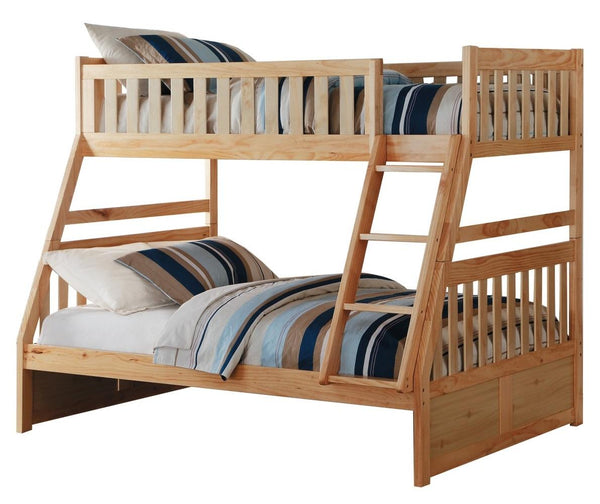 Bartly Twin/Full Bunk Bed in Natural B2043TF-1