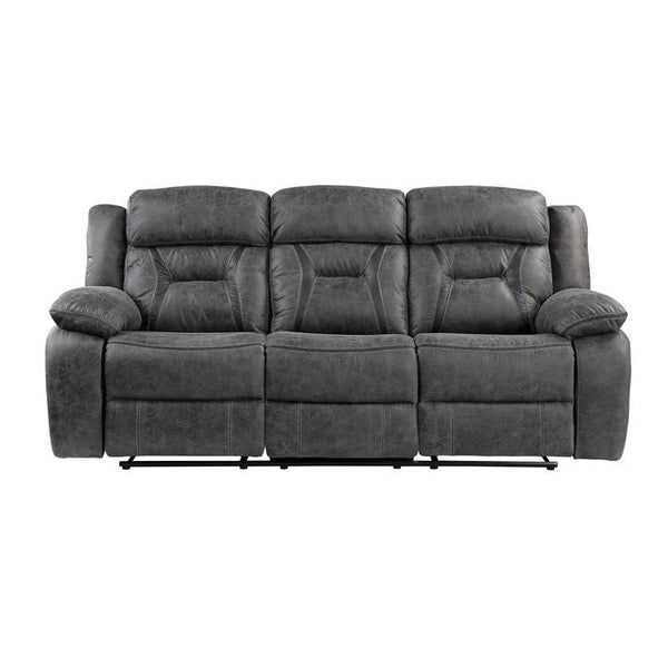 Madrona Hill Double Reclining Sofa in Gray 9989GY-3 image