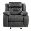 Madrona Hill Glider Reclining Chair in Gray 9989GY-1