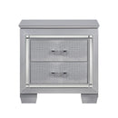 Allura Nightstand in Silver 1916-4
