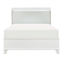 Kerren King Platform Bed in White 1678WK-1EK