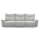 9509MGY-3PWH - (3)Power Double Reclining Sofa with Power Headrests and USB Ports